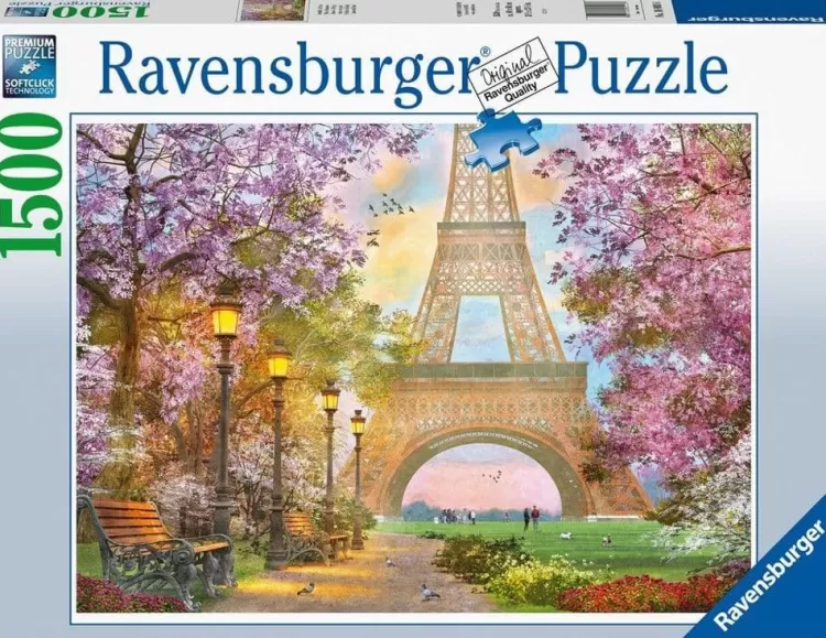 Ravensburger Locations & Buildings* - Paris Romance - 1500 Piece Jigsaw Puzzle