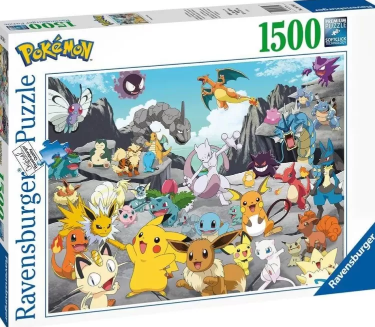 Ravensburger Sound & Screen* - Pokemon Classics - 1500 Piece Jigsaw Puzzle