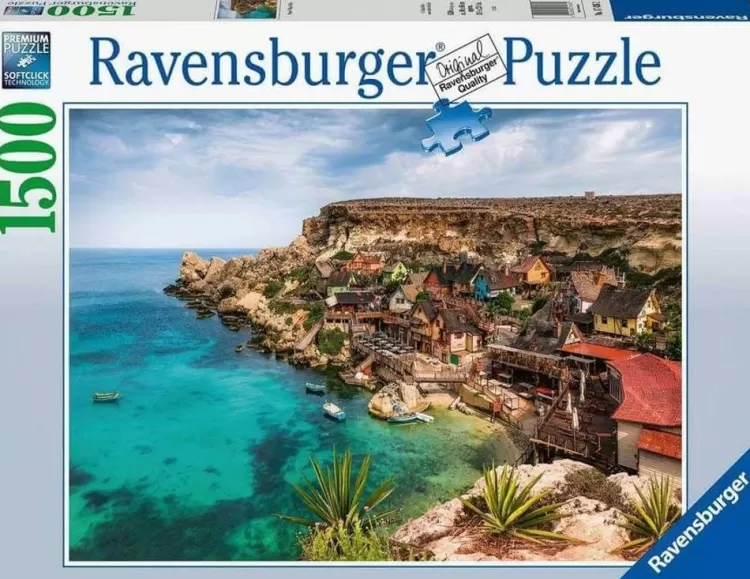 Ravensburger Locations & Buildings* - Popey Village Malta - 1500 Piece Jigsaw Puzzle