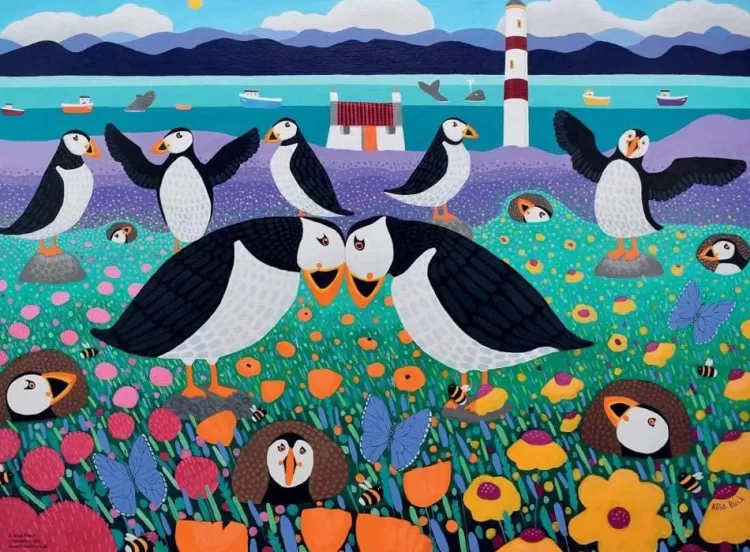 Ravensburger Animals & Wildlife* - Puffinry 500 Piece Jigsaw Puzzle