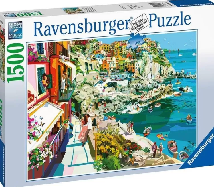 Ravensburger Locations & Buildings* - Romance In Cinque Terre - 1500 Piece Jigsaw Puzzle