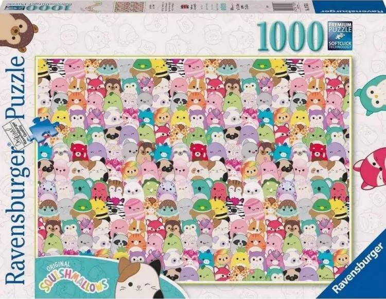 Ravensburger Sound & Screen* - Squishmallows - 1000 Piece Jigsaw Puzzle