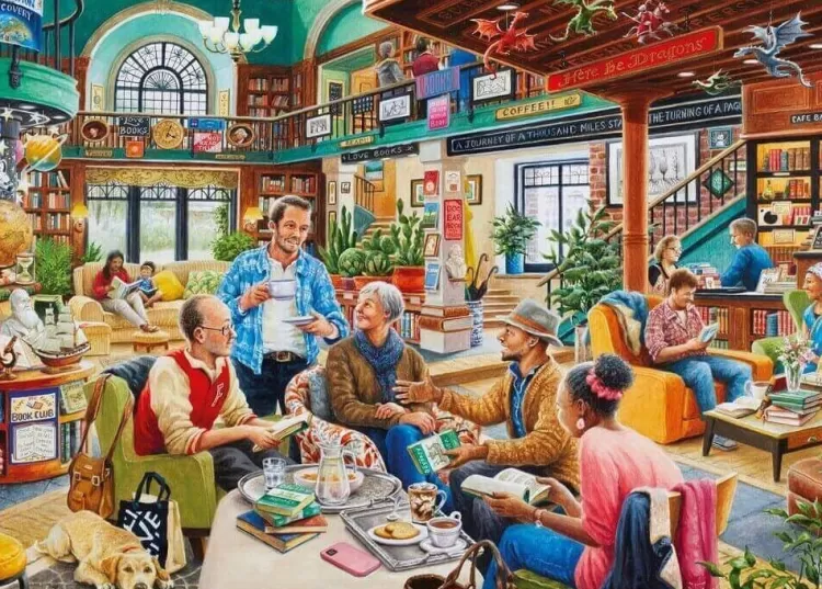 Ravensburger Pastimes* - Turn The Page Bookclub - 1000 Piece Jigsaw Puzzle