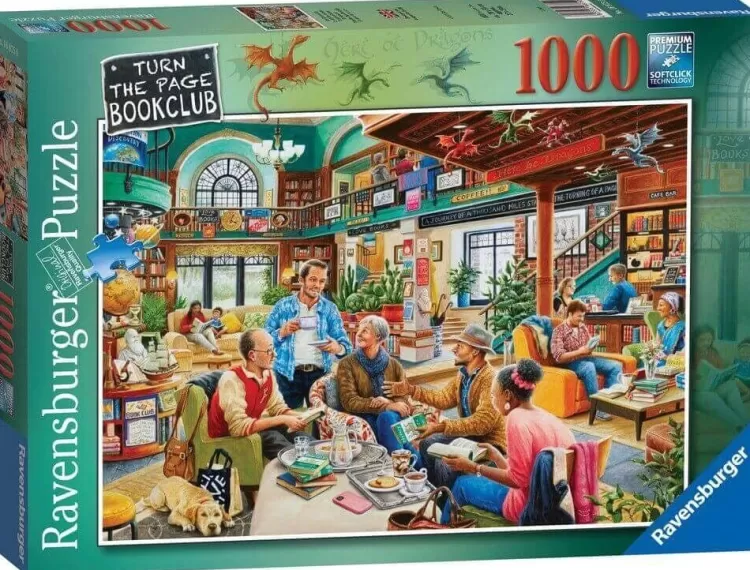 Ravensburger Pastimes* - Turn The Page Bookclub - 1000 Piece Jigsaw Puzzle