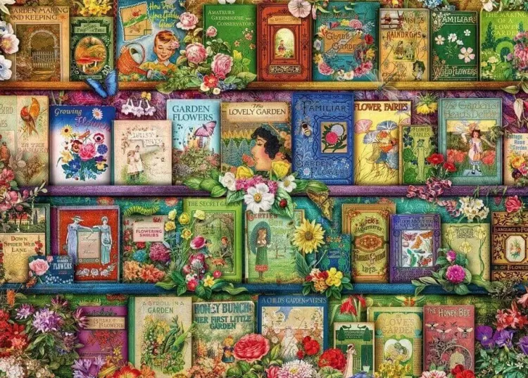 Ravensburger Nostalgia* - Vintage Summer Garden - 1000 Piece Jigsaw Puzzle