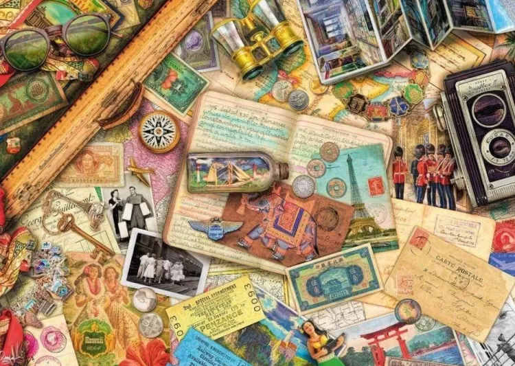 Schmidt Pastimes* - Aimee Stewart - Travel Memories - 1000 Piece Jigsaw Puzzle