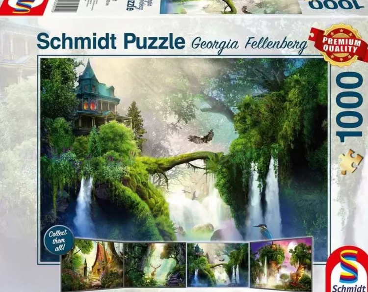 Schmidt Landscape* - Georgia Fellenberg - Enchanted Spring - 1000 Piece Jigsaw Puzzle