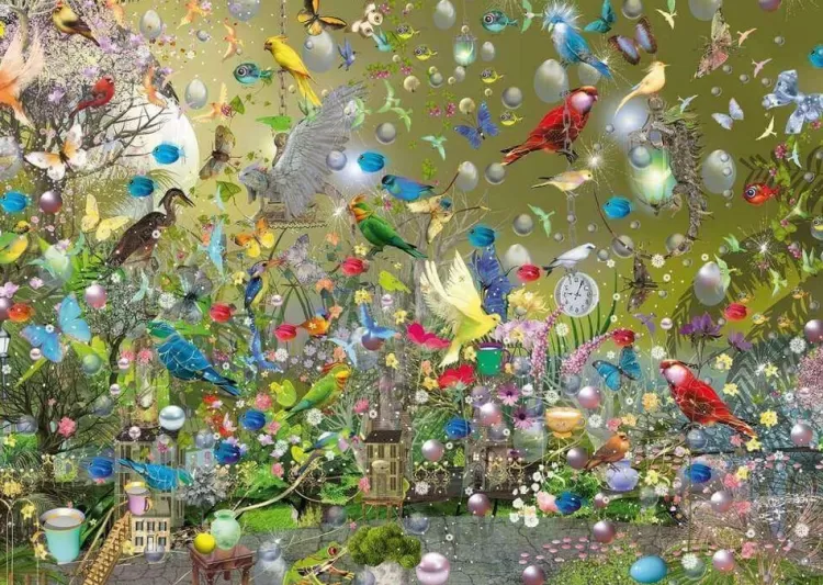 Schmidt Animals & Wildlife* - Ilona Reny - A Parrot Jungle - 1000 Piece Jigsaw Puzzle