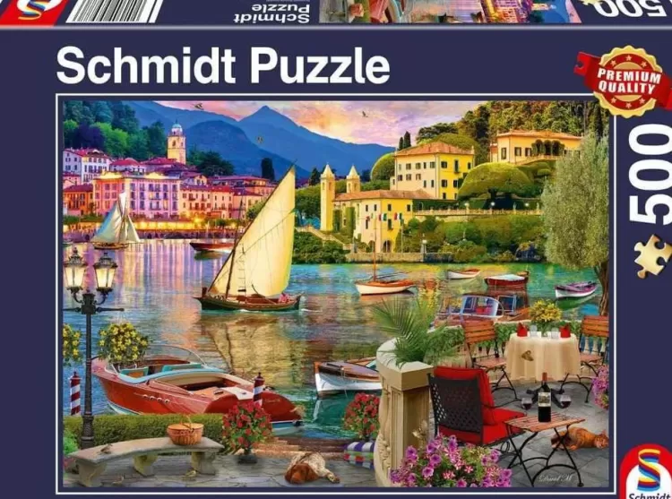 Schmidt Trains & Transport* - Italian Al Fresco - 500 Piece Jigsaw Puzzle