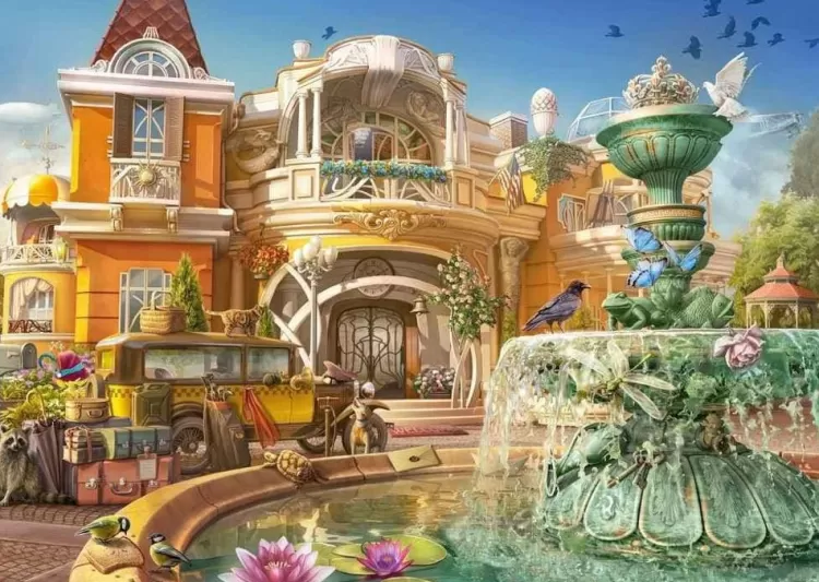 Schmidt Locations & Buildings* - Junes Journey - Orchid Estate - 1000 Piece Jigsaw Puzzle