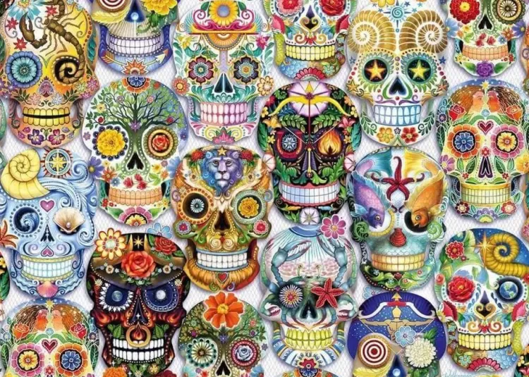 Schmidt Fantasy* - La Catrina - 2000 Piece Jigsaw Puzzle