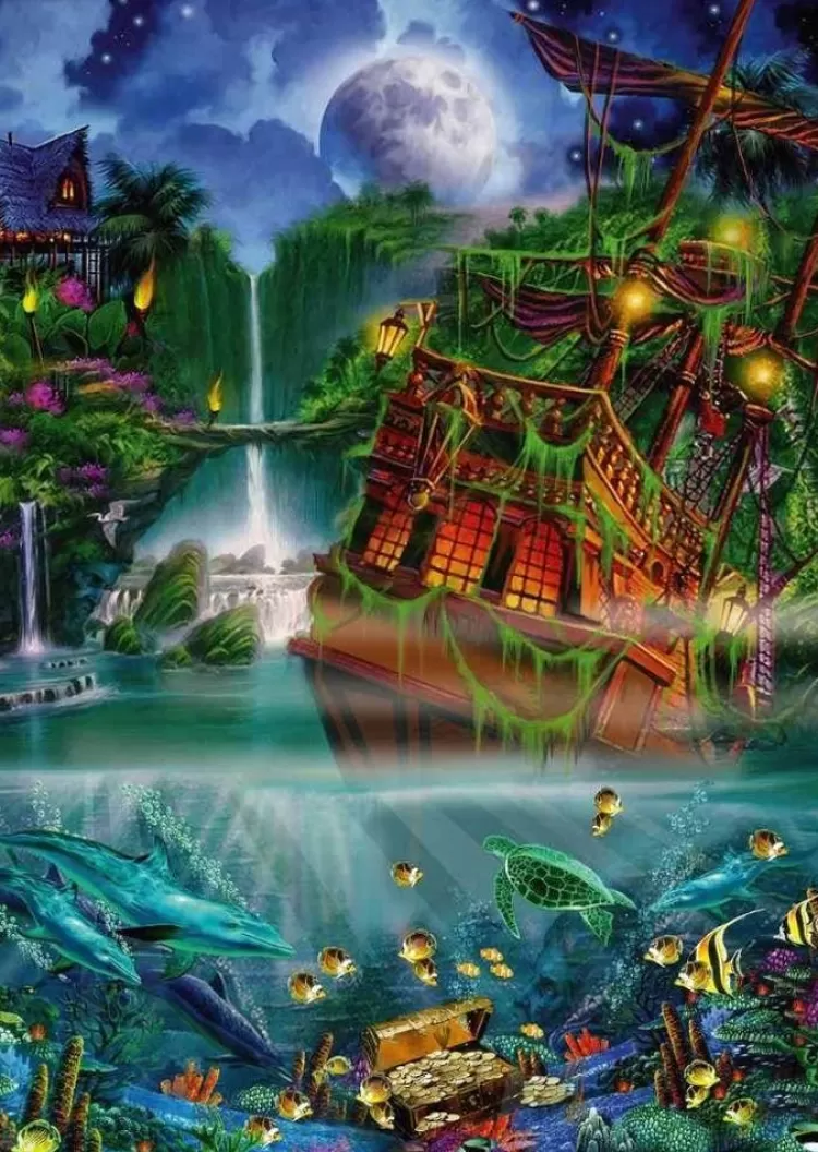 Schmidt Fantasy* - Sunken Treasure - 1000 Piece Jigsaw Puzzle
