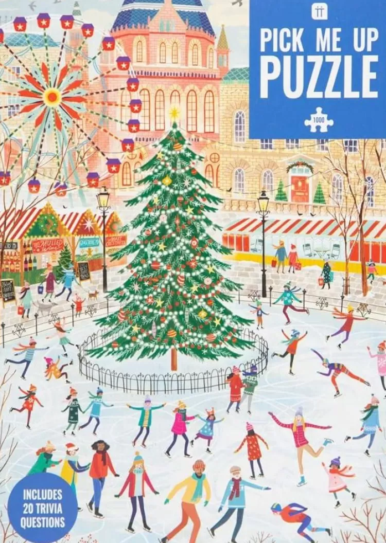 Talking Tables Locations & Buildings* - Ice Skating - 1000 Piece Jigsaw Puzzle