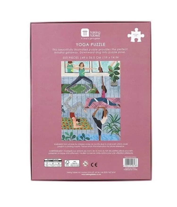 Talking Tables Pastimes* - Yoga Puzzle - 500 Piece Jigsaw Puzzle