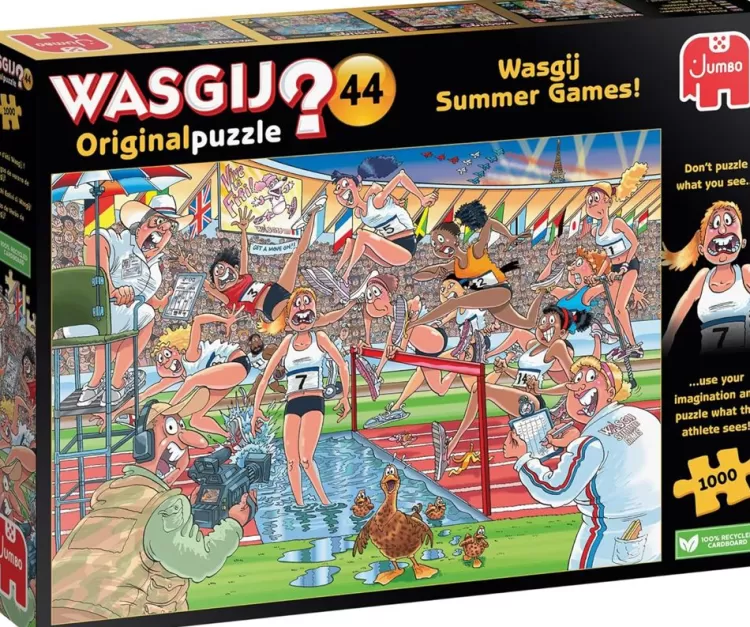 Jumbo Humour*Wasgij - Original 44 Summer Games! - 1000 Piece Jigsaw Puzzle
