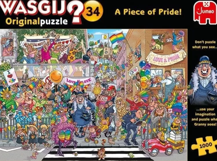 Jumbo Humour*Wasgij Original 34 - A Piece Of Pride - 1000 Piece Jigsaw Puzzle