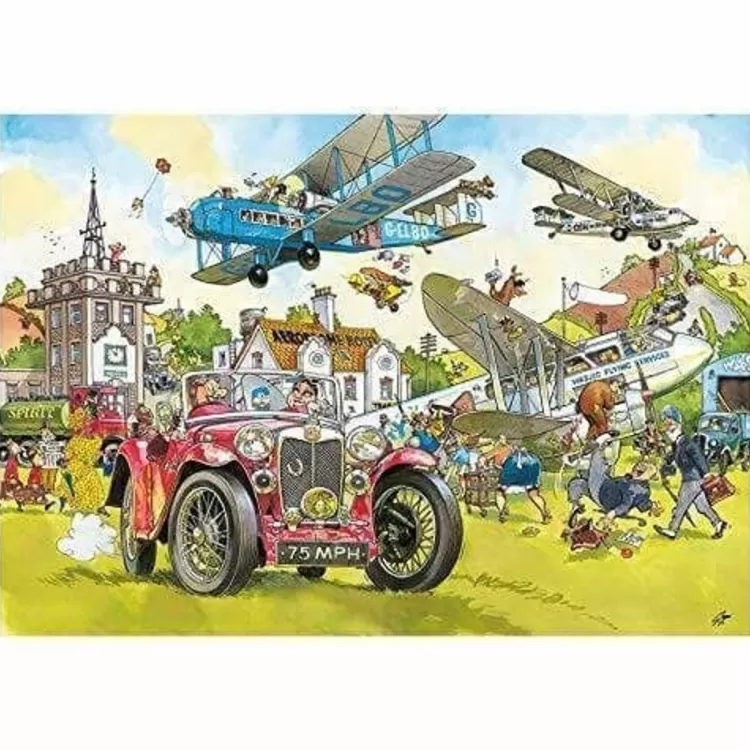 Jumbo Humour*Wasgij Retro Destiny 5 Time Travel! - 1000 Piece Jigsaw Puzzle